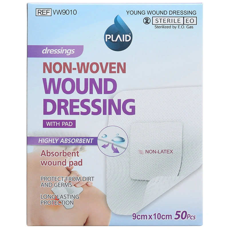 Gạc dán vô trùng Pkaid Vw9010 (9 x 10cm) hộp 50 miếng - 1
